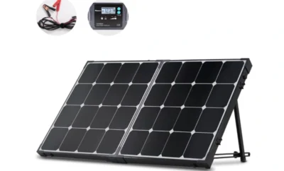 RENOGY® Foldable Eclipse Mono-crystalline Solar Suitcase with Charge Controller