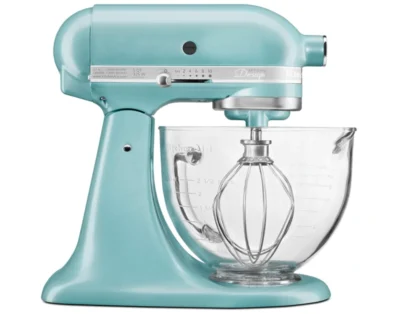 KitchenAid Artisan Design Series 5-Quart Tilt-Head Stand Mixer with Glass Bowl
