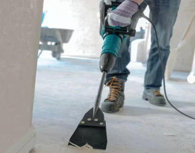 SDS-Max Floor Scraper for use with Demolition Hammers Diablo 6 in. x 25 in.